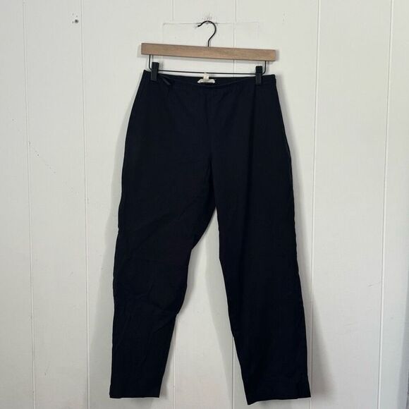 Eileen Fisher Black Cropped Pants Small - Picture 1 of 4